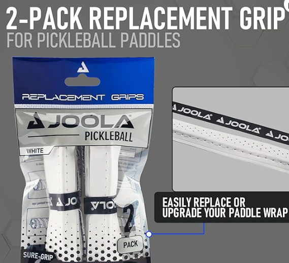 JOOLA Pickleball Paddle Replacement Grip - 2 Pack.